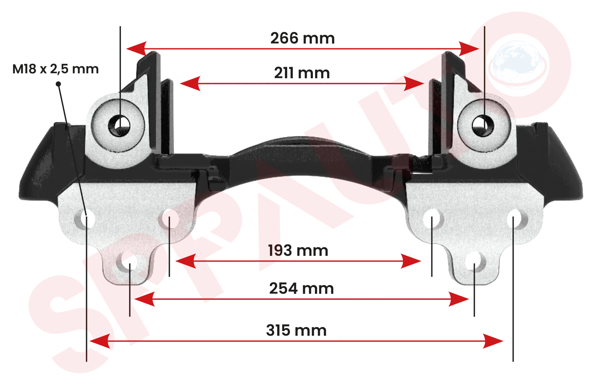 W-5999 Kaliper Taşıyıcı